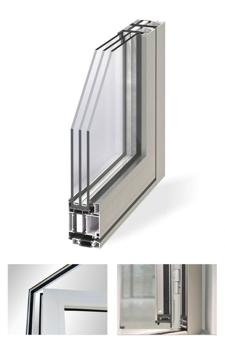 CIVRO COD55-65-75 Cửa đi mở quay ra ngoài