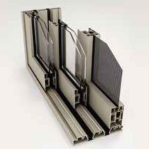 Thanh Profile Cửa đi Trượt Nâng 3 Ray