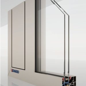Thanh Profile Cửa Sổ Vô Cực Mở Vào Nhôm Cầu Cách Nhiệt Hệ 65