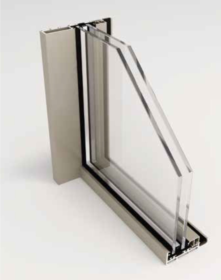 Thanh Profile Khung Kính Cố định Siêu Mỏng